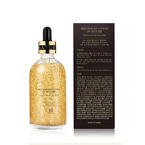 24K Goldzan Ampoule 99.9% Pure Gold Serum Anti-Aging, Hydrating & Collagen Boost