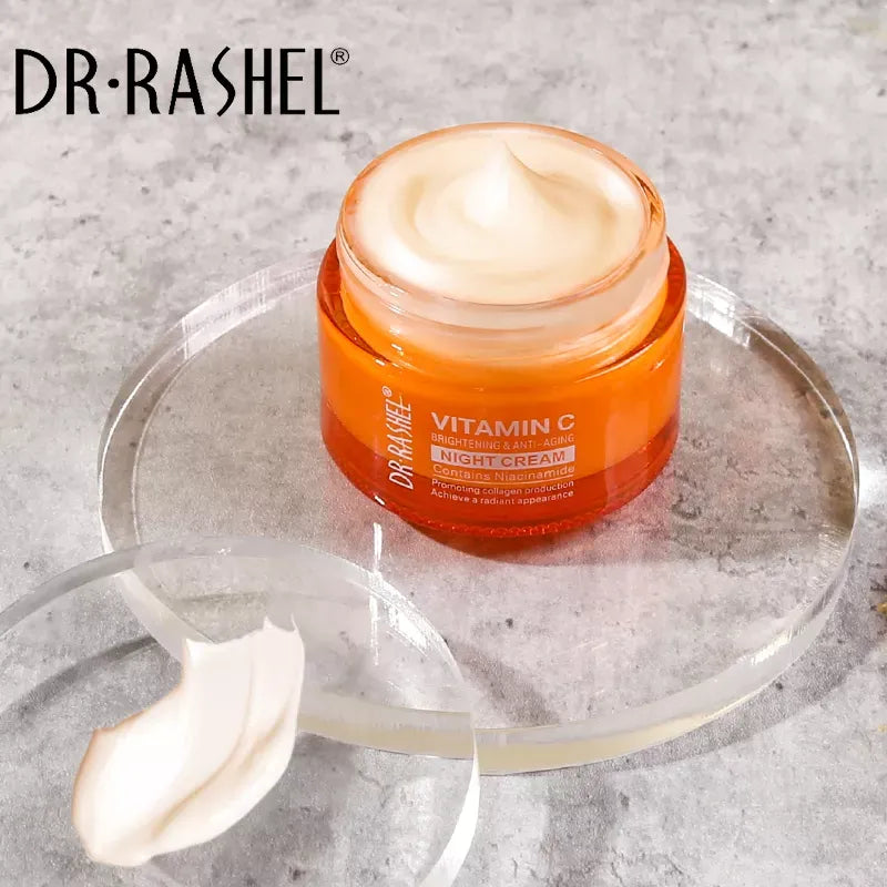 Dr. Rashel Vitamin C Brightening & Anti-Aging Day Cream | Hydrate, Reduce Wrinkles & Protect Skin