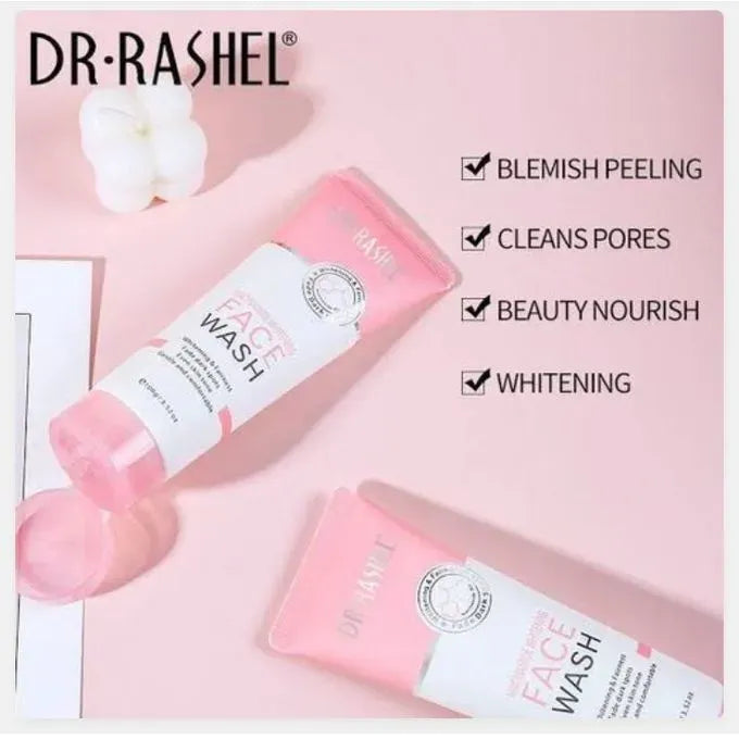 Dr. Rashel Niacinamide Whitening Face Wash 100g | Fade Dark Spots, Even Skin Tone & Brighten Complexion