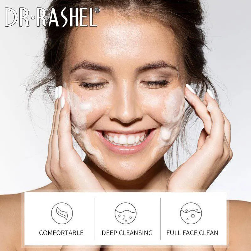 Dr. Rashel Hyaluronic Acid Moisturizing Face Wash 100g | Deep Cleansing, Hydrating & Smooth Skin Solution