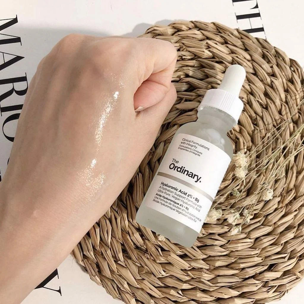 The Ordinary Hyaluronic Acid 2% + B5 Serum – 30ml | Deep Hydration, Plumping & Smooth Complexion with Ceramides