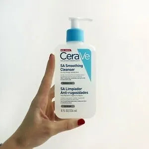 CeraVe Renewing SA Cleanser 237ml | Exfoliating Salicylic Acid Face Wash for Soft & Smooth Skin