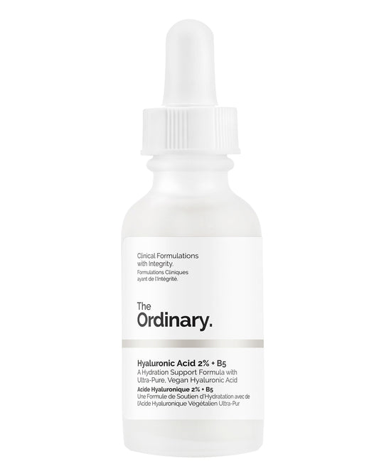 The Ordinary Hyaluronic Acid 2% + B5 Serum – 30ml | Deep Hydration, Plumping & Smooth Complexion with Ceramides